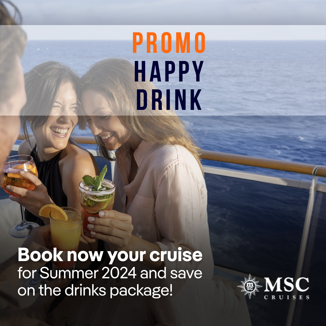 MSC SUMMER 2024
PROMO HAPPY DRINK